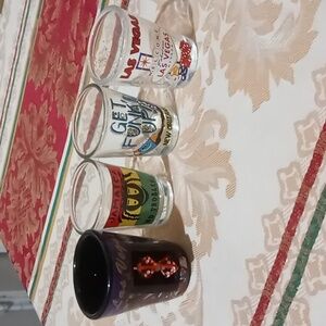LIQUOR SHOT SOUVENIRS BUNDLE OF 4